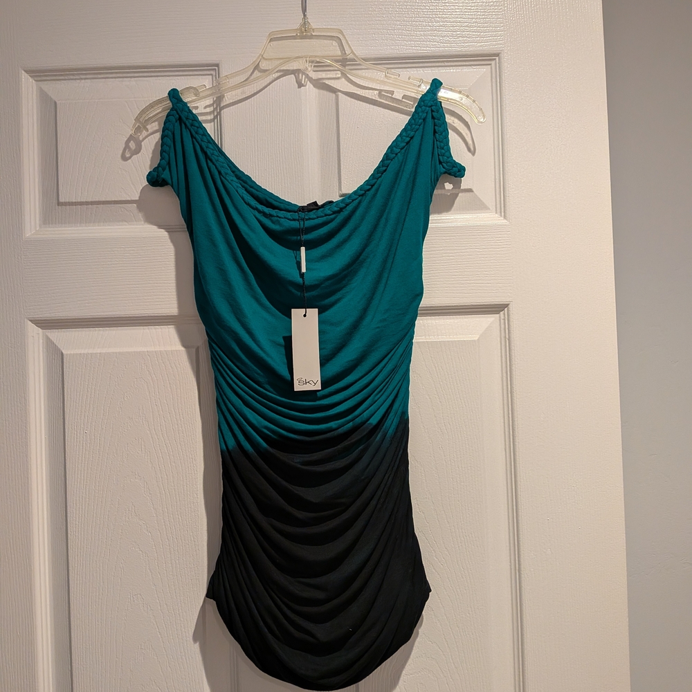 Hunter Green And  Black Women's Knit